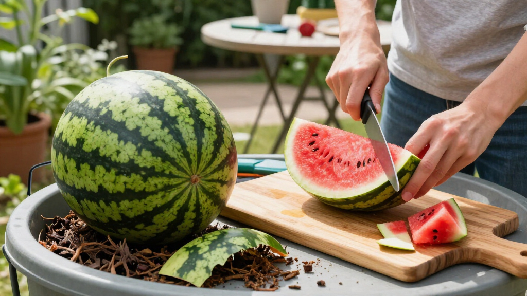 Don’t Throw Out Overripe Watermelon – It Has A Secret Use In The Garden