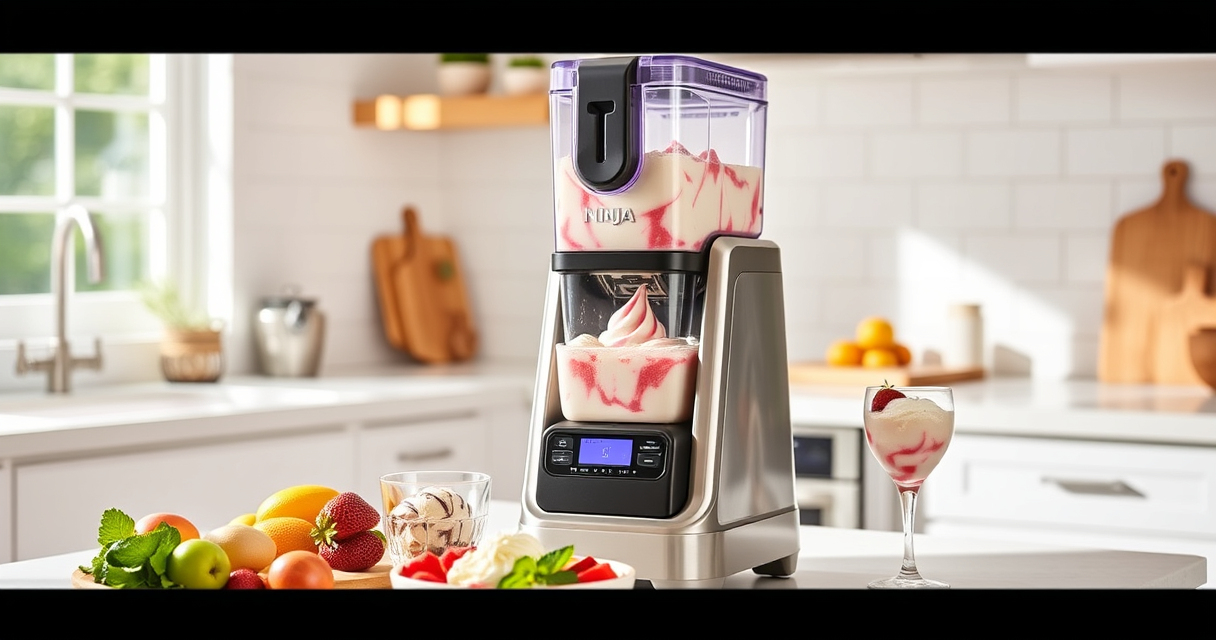 Make Summer Sweet Treats with the Ninja NC701 CREAMi Swirl Ice Cream Maker