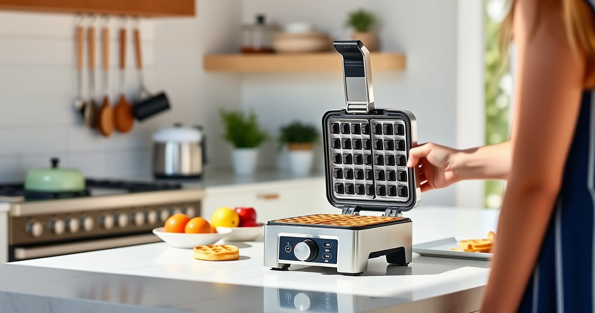 Ninja Belgian Waffle Maker Pro: Perfect Summer Waffles Every Time