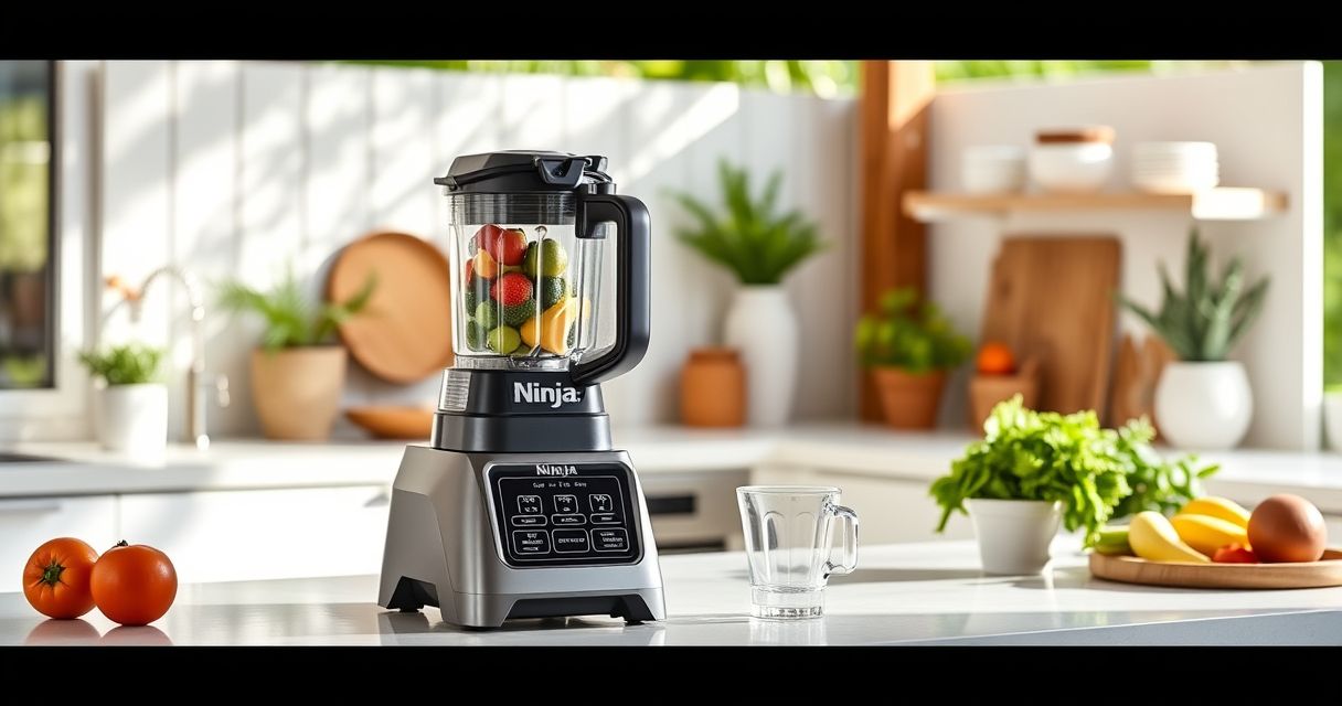 Ninja BN805A Pro Plus Kitchen System: Perfect for Summer Smoothies and Drinks