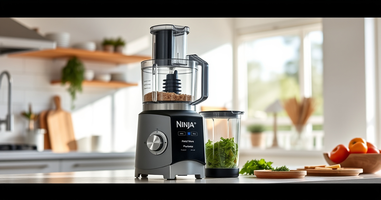 Ninja Food Processor: Your Summer Kitchen Sidekick for Easy Meal Prep