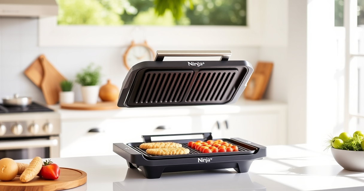 Ninja Foodi Pro 5-in-1 Indoor Grill: Summer Grilling Made Easy