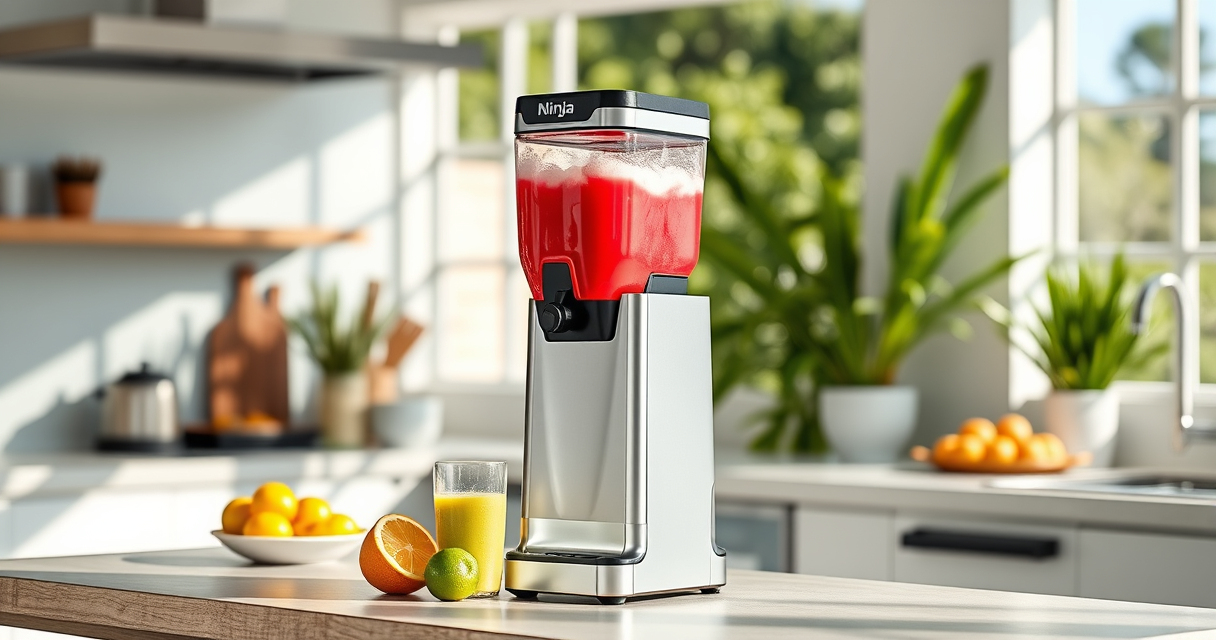 Ninja SLUSHi Frozen Drink & Slushie Machine: Perfect for Summer Pool Parties