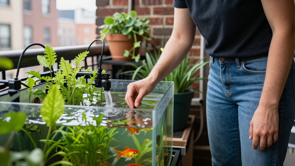 NYC Apartment Aquaponics