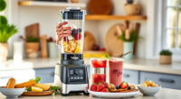 Refreshing Summer Smoothie with Ninja BC151EM Blast Portable Blender