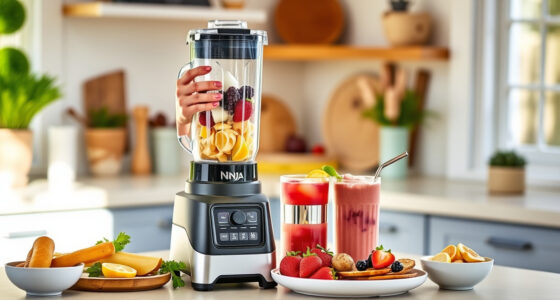 Refreshing Summer Smoothie with Ninja BC151EM Blast Portable Blender