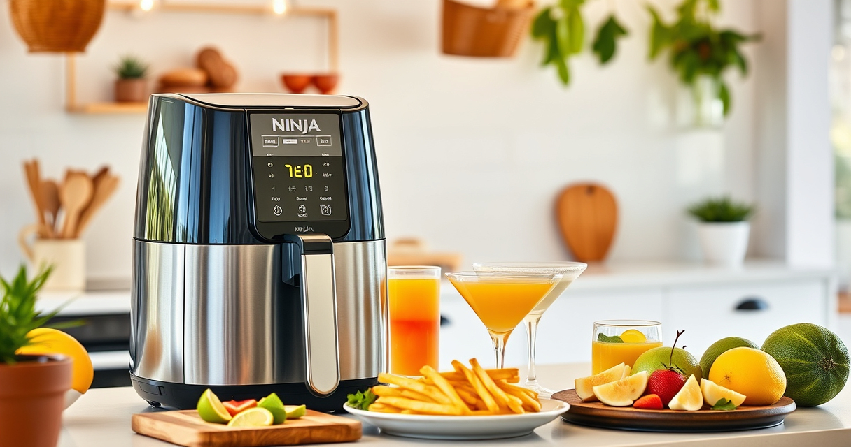 Summer Crispy Chicken Wings with Ninja XL Air Fryer