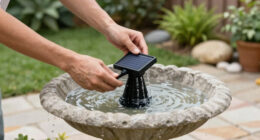 This $10 Solar Fountain Stops Mosquitoes Breeding in Bird Baths, Attracts Feathered Friends & Adds Soothing Sounds to Your Garden