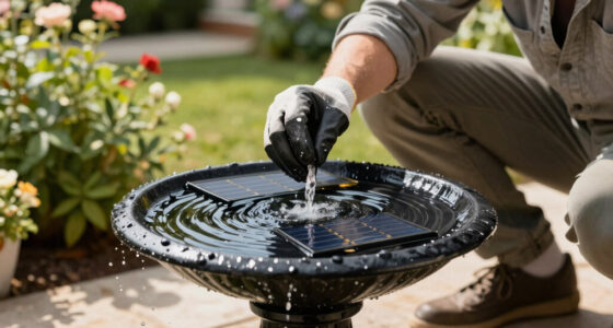 This $10 Solar Fountain Stops Mosquitoes Breeding In Bird Baths, Attracts Feathered Friends & Adds Soothing Sounds To Your Garden
