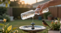 Want To Attract More Backyard Birds? This Easy Bird Bath Bottle Dripper Trick Is All You Need