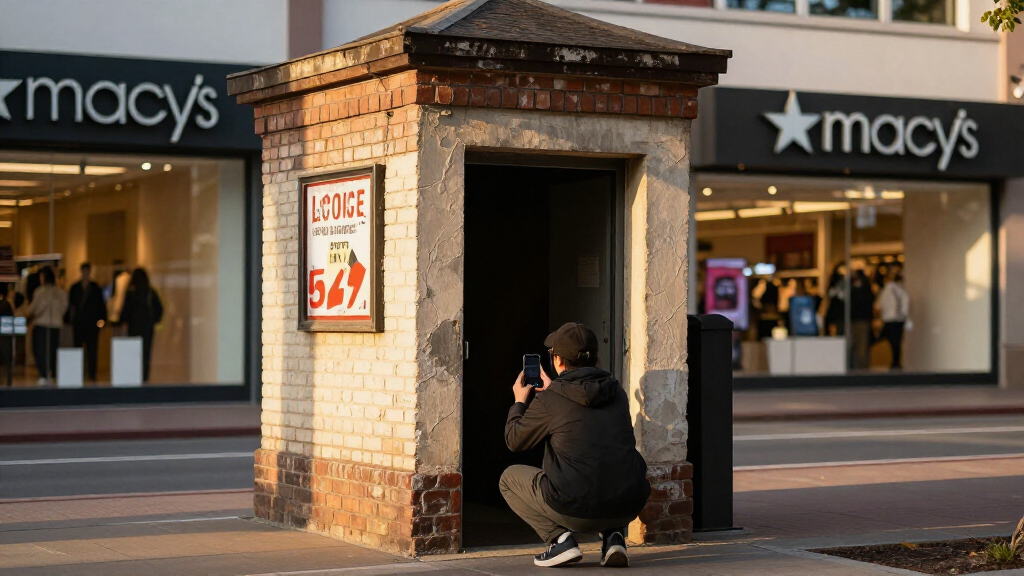 A Tiny Holdout Building In The Middle Of Macy’s Is Back In View