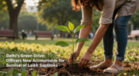 Delhi's Green Drive: Officers Now Accountable For Survival Of 1 Lakh Saplings - NDTV