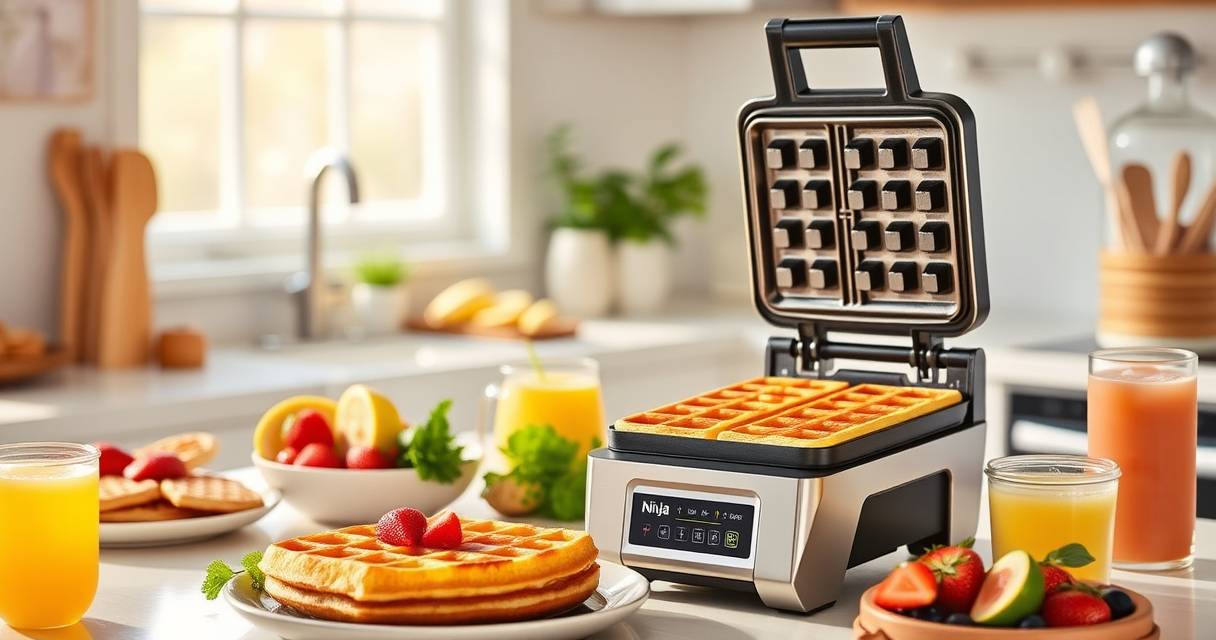 Ninja Belgian Waffle Maker Pro: The Ultimate Summer Waffle Wonder