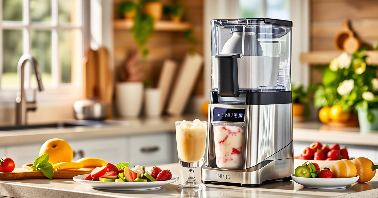 Ninja CREAMi 7-in-1 Ice Cream Maker: The Ultimate Summer Frozen Treats Machine