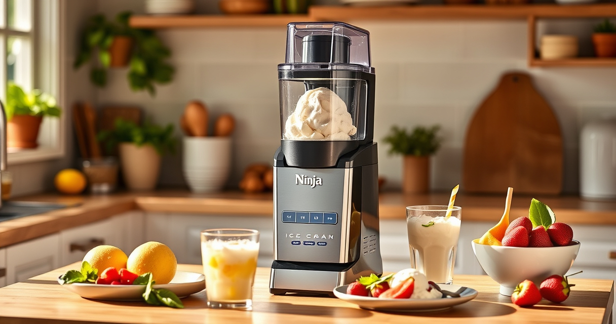 Ninja CREAMi Deluxe Ice Cream Maker: The Ultimate Summer Frozen Treats Machine