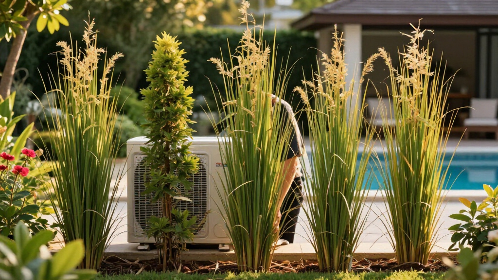 These 5 Fast-Growing Plants Hide AC Units Beautifully And Reduce Sound – Without Blocking Airflow