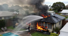 Two-storey Auckland House Collapses In Fire - NZ Herald