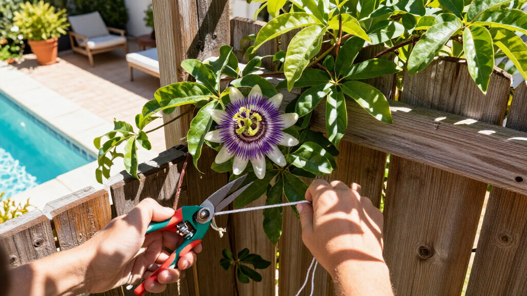 Why I Let My Passionflower Take Over My Fence (And It's Not Just Because It Looks So Good)