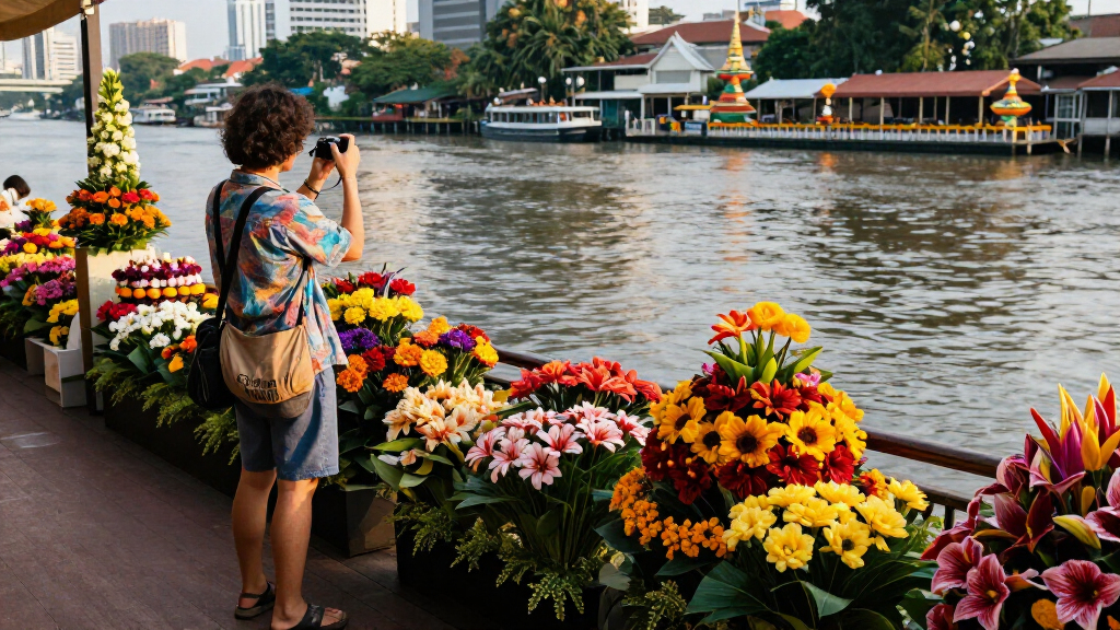 Bangkok Flower Festival 2026 Launches Along Chao Phraya River