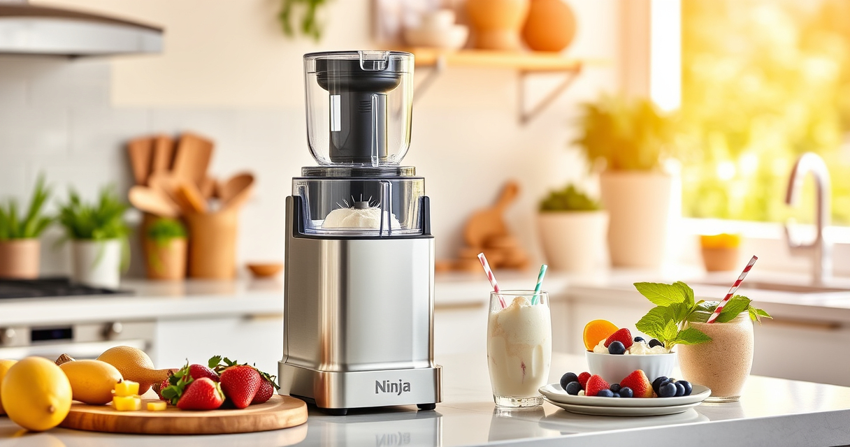 Beat the Heat with Ninja CREAMi Deluxe Ice Cream Maker