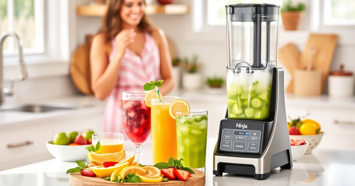 Cool Off with Delicious Summer Recipes Using the Ninja SLUSHi Frozen Drink Maker