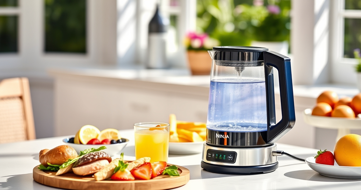 Cool Summer Recipes with the Ninja KT200BL Electric Kettle