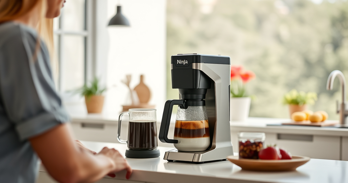 Enjoy Summer Sips with the Ninja Hot & Iced XL Coffee Maker