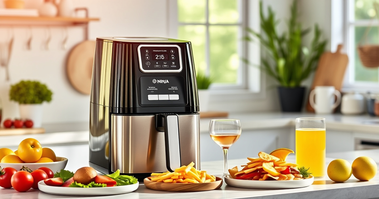 Host Effortlessly with the Ninja Foodi 10 Quart Air Fryer for Summer Pool Parties
