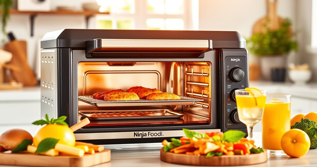 Host Effortlessly with the Ninja Foodi XL Pro Air Oven This Summer