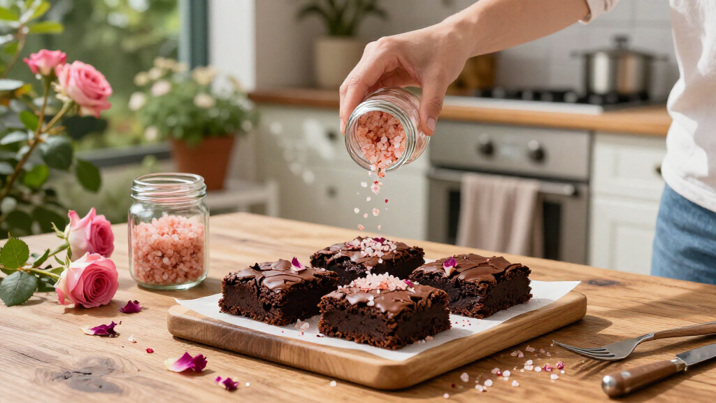 I’m Making Rose Salt From Garden-Grown Petals – It’s My Secret Ingredient When I Bake The Best Brownies In Town