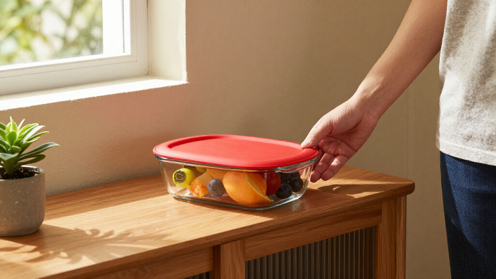 I Put A Pyrex Baking Dish In My Entryway, And It’s So Sleek And Functional