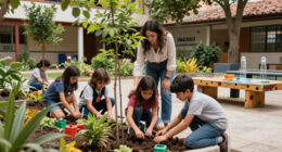 Madrid Launches Guide To Climate-Resilient Schoolyards