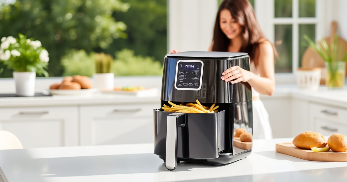 Ninja Air Fryer 4 Qt: Perfect for Summer Poolside Snacks