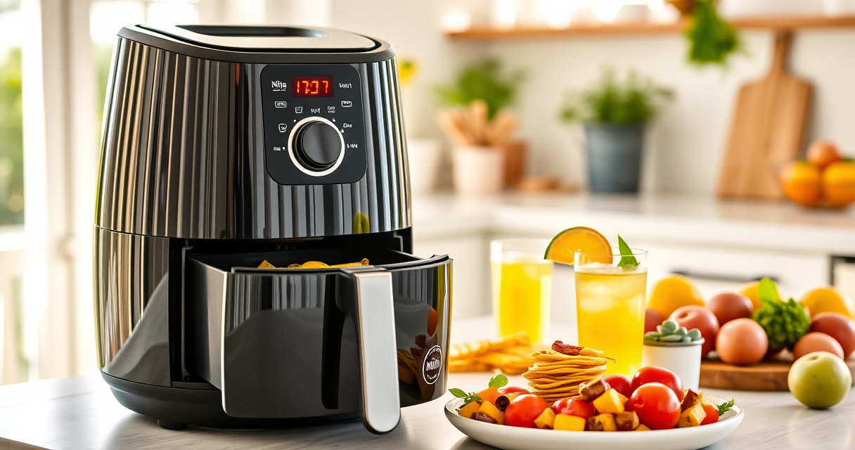 Ninja Air Fryer XL: Effortless Summer Grilling and Snacking