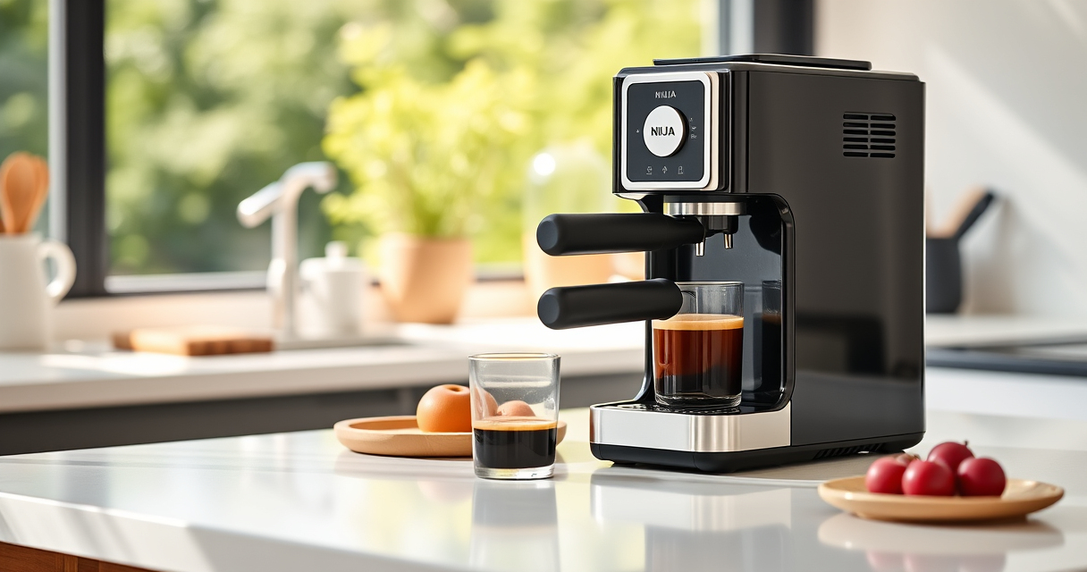 Ninja Luxe Café Mini: The All-in-One Coffee Machine for Summer Refreshment