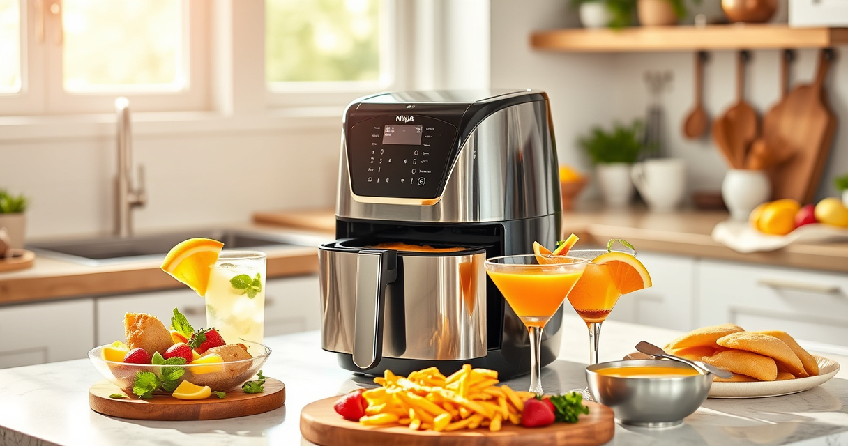 Summer Recipe Ideas with the Ninja Crispi Pro 6-in-1 Glass Air Fryer