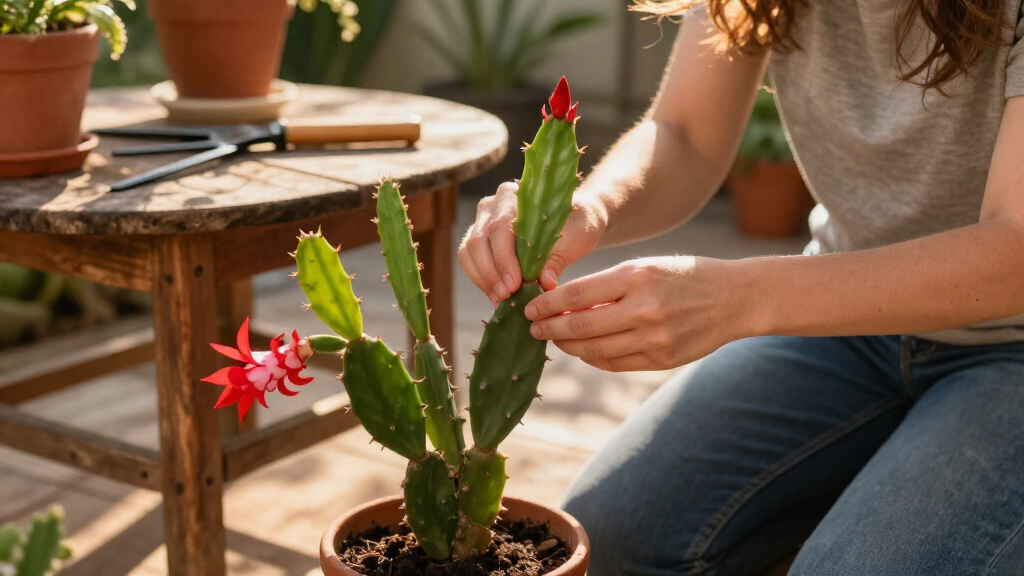 The Simple Fall Trick That Makes A Christmas Cactus Flower For The Holidays