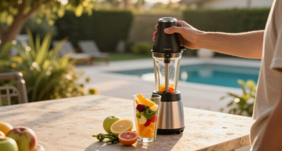 Turelar Immersion Blender Handheld Corded, 1100W 5 In 1 Hand Blender Set | Trigger Variable Speed, Emulsion Stick Mixer With Food Processor,