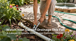 Watch Your Garden Drainage This Fall – A Lawyer Explains How These Common Mistakes Might Make You Liable For Your Neighbor’s Flooded Yard