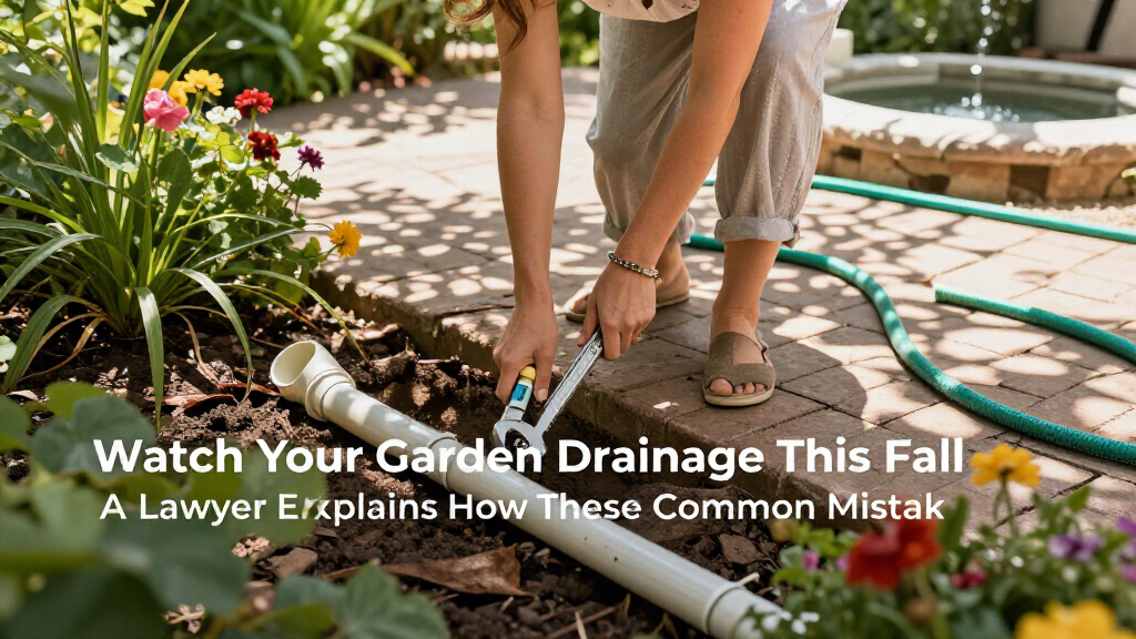 Watch Your Garden Drainage This Fall – A Lawyer Explains How These Common Mistakes Might Make You Liable For Your Neighbor’s Flooded Yard