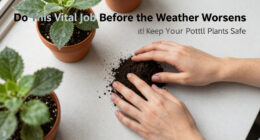 Do This Vital Job Before The Weather Worsens To Keep Your Potted Plants Safe, Urge Garden Pros
