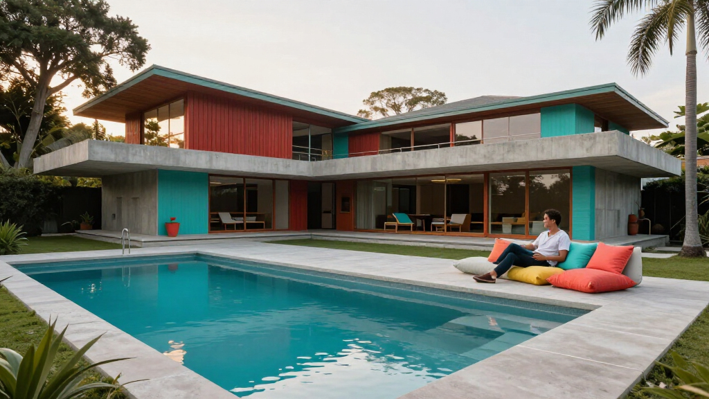 The Owners Loved Their Home's 1960S Architecture, But It Felt Too Serious — Look What They Did Instead