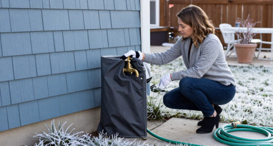 This Easy-Fit Cover Helps Protect Outdoor Faucets From Winter Frost And Freezing Temperatures – And Takes Seconds To Install