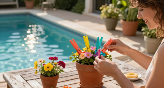 Transform Clothespins Into Adorable Floral Decor With This DIY